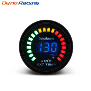 Dynoracing 2" 52MM Digital 20 LED EGT Exhaust Gas temp Gauge Auto Car Styling EGT Temperature Gauge car meter