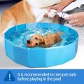 *SG seller* Kids Pet Foldable Swimming Pool Dogs Cats Bathing Tub Portable Bathtub Collapsible Water Pond Pool & Kiddie Pools for Kids Pet Spa Whelping Box Kiddies Pets to Swim and Bath in Outdoor. 