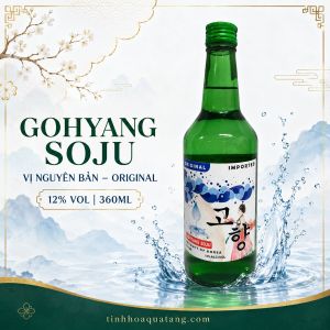 Rượu Soju Gohyang - Nguyên bản - 12% VOL - 360ml