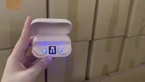 100%Invisible Sleep Bluetooth Headphones Hidden Earbuds with LED Display Noise Cancelling Sports Stereo Wireless Headset