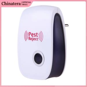 EU Plug Electronic Pest Repeller อัลตราโซนิค Rejector ยุงหนู Repellent