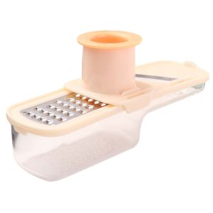 ZG285 3 in 1 Ginger Grinder Precision Cutting Professional Garlic Slicing Machine Household Plastic Ginger Shredding Machine Kitchen