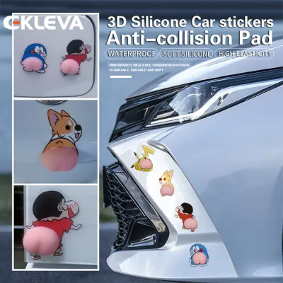 EKLEVA 2X Car SUV Edge Anti-collision Strip Bumper Protector Protective Guard Bar Anti-Rub Scrape Retail Bumper Crash Styling Mouldings