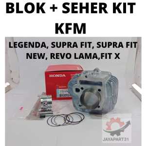 CYLINDER BLOK SEHER PISTON RING HONDA KFM ORIGINAL LEGENDA SUPRA FIT FIT NEW REVO LAMA FIT X