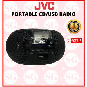 JVC RA-CRU20 Portable CD / USB Radio Boombox
