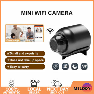【SG Stock】360° Ultra-Wide Angle Mini Wi-Fi Cat-Eye Camera 4k Wireless Camera Small Camera Security Cameras Hd Anti-Theft Home