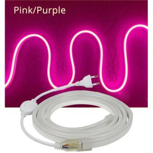 Paket Lampu Neon Flex 220v 11m 12m 13m 14m 15m Led Selang Fleksibel 220v Warna Neon Box Outdoor ip65 strip waterproof lampu estetic