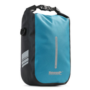 Rhinowalk Bicycle Fork Bag 4L-6L Quick Release Waterproof Multifunctional Bicycle Front Frame Bag Portable Outdoor Travel Luggage Storage Shoulder Bag Bike Accessories