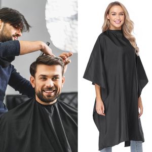Professional Salon Barber Cape for Men/Women Hairdressing Waterproof Hair Cutting Cape with Adjustable Salon Equipment for Hair Stylist and Home Use