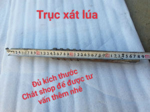 Trục Xoắn Gắn Máy Xát Lúa Gia Đình Dài 39cm.40cm41cm...