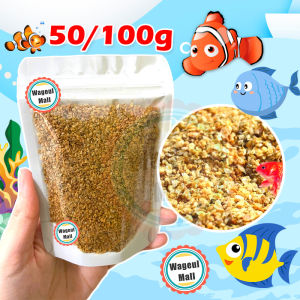 50/100g Dried daphnia Fish food treats