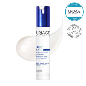Uriage Age Lift Revitalizing Night Smoothing Cream 40ml Anti-Aging Wrinkles Firmness Vitality for All Skin Type