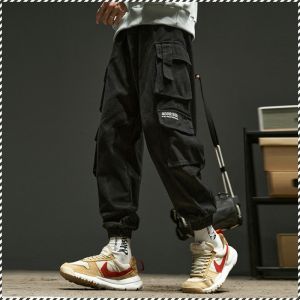 Casual Pants Comfortable and Durable Straight Pants Leisure High Street Loose Fashion Adults