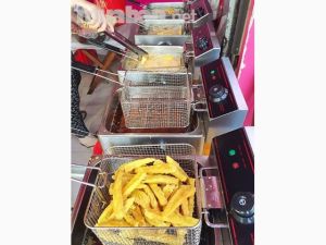 Nồi Chiên Điện 6L Bếp Chiên Nhúng Ngập Dầu Chiên Rán Thực Phẩm