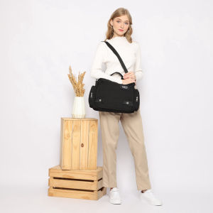 Martinversa Tas Travel Laptop 14Inchi TT4 Pria/Wanita Selempang Slempang slingbag Kanvas