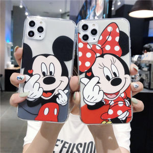 ไมกี้ เคสโทรศัพท์ iPhone 6/6s 6P/6splus 7/8/SE 7P/8Plus X/xs Xsmax 11 11Pro 11Promax#846