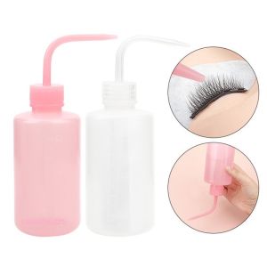 Chai Đựng Nước Vệ Sinh Mi_Chai Nước Rữa Mắt Pet Đựng Nước Có Vòi-Bình Nhựa Đựng Nước Tưới Nước Cây Hoa Cảnh Vòi Cong 150ml_Dụng Cụ Nối Mi