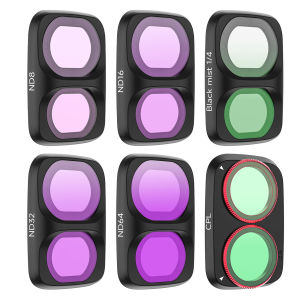 For DJI Osmo Pocket 4 Pro Lens Filter Kit UV CPL ND16 VND Professional Filters Specifically for Action Cameras