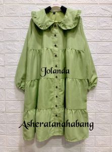 Tunik Anak Cewek Umur 4-16 Tahun Bahan Baby Codoray Premium & Blus Full Kancing Freeongkir Cashback Bisa COD