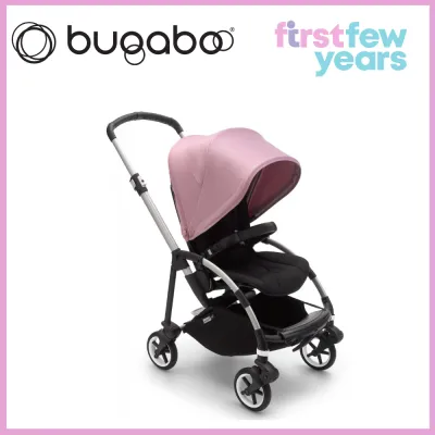 First Few Years Bugaboo Bee 6 Stroller (Aluminium Frame with Black Style Set)