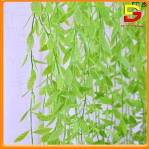 Combo 10 Chùm Liễu Rũ Xanh Treo Tường Cây Giả Trang Trí Không Gian Phòng Khách Hành Lang Ban Công DG-189