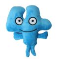 New Arrivial BFDI Plush Toy Battle for Dream Island Stuffed Doll Four X Two Firey Flower Waterdrop Lollipop Soft Kids Fans Gift. 