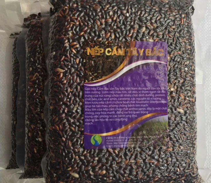 NẾP CẨM TÂY BẮC (HẢO HẠN) - Túi 1kg