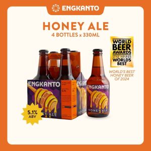 Engkanto Brewery High Hive Honey Ale 5.1% ABV Local Craft Beer Floral & Sweet World Beer Awards 2024 Winner