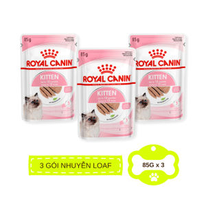 [Combo 3 - 12 Gói] Pate Mèo Con Royal Canin Kitten Gói 85g