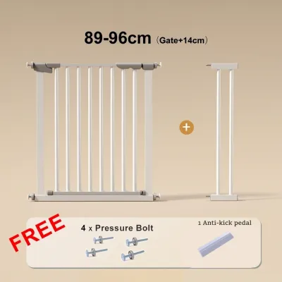 Greenpets Safety Gate Fence Dog Gate For Baby Safety Barriers for Baby Dog Fence Indoor Automatically close the door