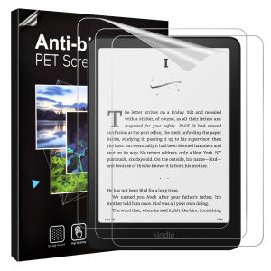 TiMOVO Screen Protector for All-new Amazon Kindle Paperwhite 7 Inch (12th Generation 2024) and Kindle Colorsoft Signature Edition Anti-Glare Scratch Resistant PET Screen Film Protector(3 Pack)
