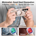 OATSBASF Z Case Minimalist Bumper Phone Case for Samsung Galaxy S25 Ultra with 360° Rotation Ring. 