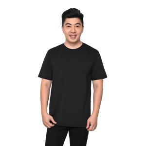 Noveli wear Kaos Polos Training Pria Poly Salur Spandex / Baju Running Pria Kaos Seragam Polos