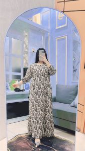 Gamis Sultan Bahan Rayon Terlaris Bisa Cod - Busui Friendly - Wudhu Friendly Ada Tali Samping