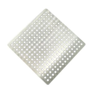 NOBLELYN Kitchen Bathroom Hardware Parts Bathroom Accessories Colander 304 stainless Bathroom Tool Sink Strainer Square Drain Cover Floor drain pad Hair Filter