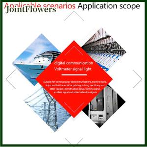 JointFlowers 22MM AD16-22DSV Mini Voltage Meter LED Digital Display Voltmeter Indicator Signal Light Pilot Lamp