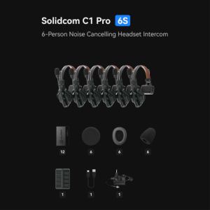 Hollyland Solidcom C1 Pro Wireless Intercom Headset System