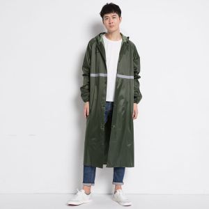 BHQ Lengthened Baju Hujan Waterproof Motorcycle Thickened Poncho Hooded Rain Coat 雨衣 摩托 防水