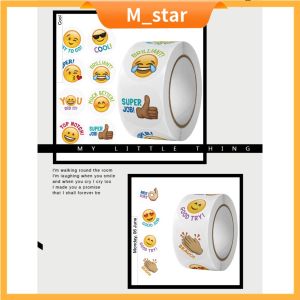 (1 Roll=500pcs) Stiker Label Thank You Unicorn 25mm untuk cookies packaging premium Lucu import