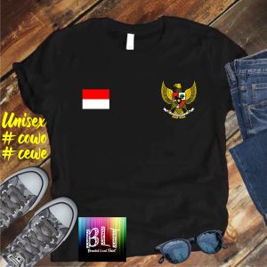 Atasan Kaos  Logo Garuda Hut RI 80 1945 Kemerdekaan RI 2025 Kaos Merah 17 Agustus Kaos pria & Wanita Anak Anak Bendera Merah Putih Hut RI Ke 79