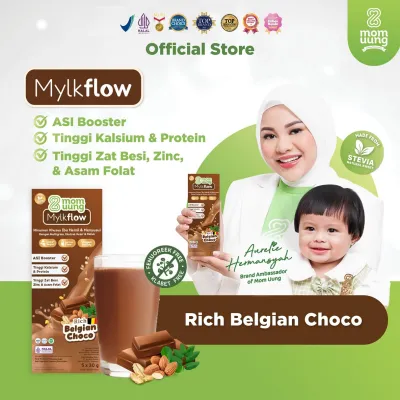 Momuung Mylkflow Susu Pelancar Asi Booster | Mom Uung Nutrisi Ibu Hamil dan Menyusui