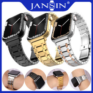 compatible with apple watch band Ultra/Ultra 2 49mm 45mm 41mm 38mm 42mm 40mm 44mm metal strap Replacement Bracelet Sport Band iwatch series 9/se 2/8/7/6 5 4 3 2 1 SE Stainless Steel Strap