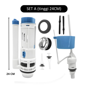 PELAMPUNG FLUSH TOILET DUDUK HIJAU I TOILET SET I PELAMPUNG AIR KLOSET