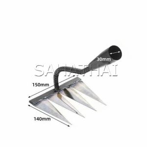 SH.Thai ฟันคราดหญ้า คราดเหล็ก คราดหญ้า คราดทำสวน มีดจอบ คาดหญ้า คาดหญ้าเหล็ก 6 ฟัน 5 ฟัน 4 ฟัน hoe