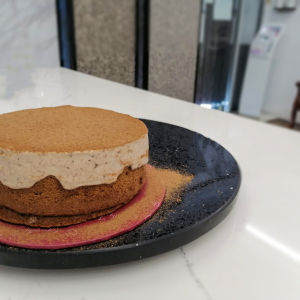 Cake Making Turntable Rotating Decorating Platform Stand Display Cake Stand Quartz stone [WITHOUT Turntable Bearing]