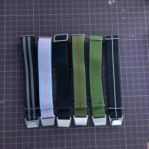 Parachute Elastic Nylon Strap 18202224mm Suitable for Tudor Ranger Princess Prince Series Outdoor Sports Watch Accessories
