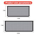 Pet Gate Baby Gate Magic Mesh Pet Gate Enclosure Fences Adjustable Portable Folding Mesh Dog Gate. 