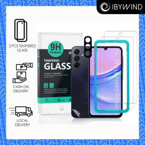Samsung Galaxy A15 / A16 / A17 Tempered Glass by IBYWIND – 9H Hardness Anti-Scratch Bubble-Free HD Clear