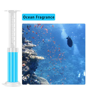 Toilet Flower Gel Cleaner Toilet Bowl Flush Water Refresh Perfume Gel Push Type Bathroom Flower Aromatic Deodorizing Wash Basin Cleaner Magic Toilet Bowl Flower 厕所马桶小花 马桶除臭凝胶