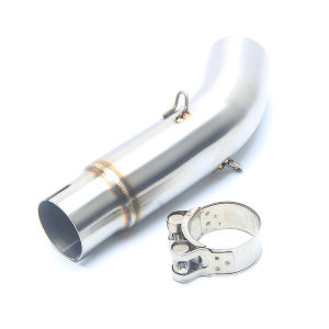 Suitable for modified Suzuki motorcycles GSX750 GSR750 Stainless steel elbow adapter for the middle section of the exhaust